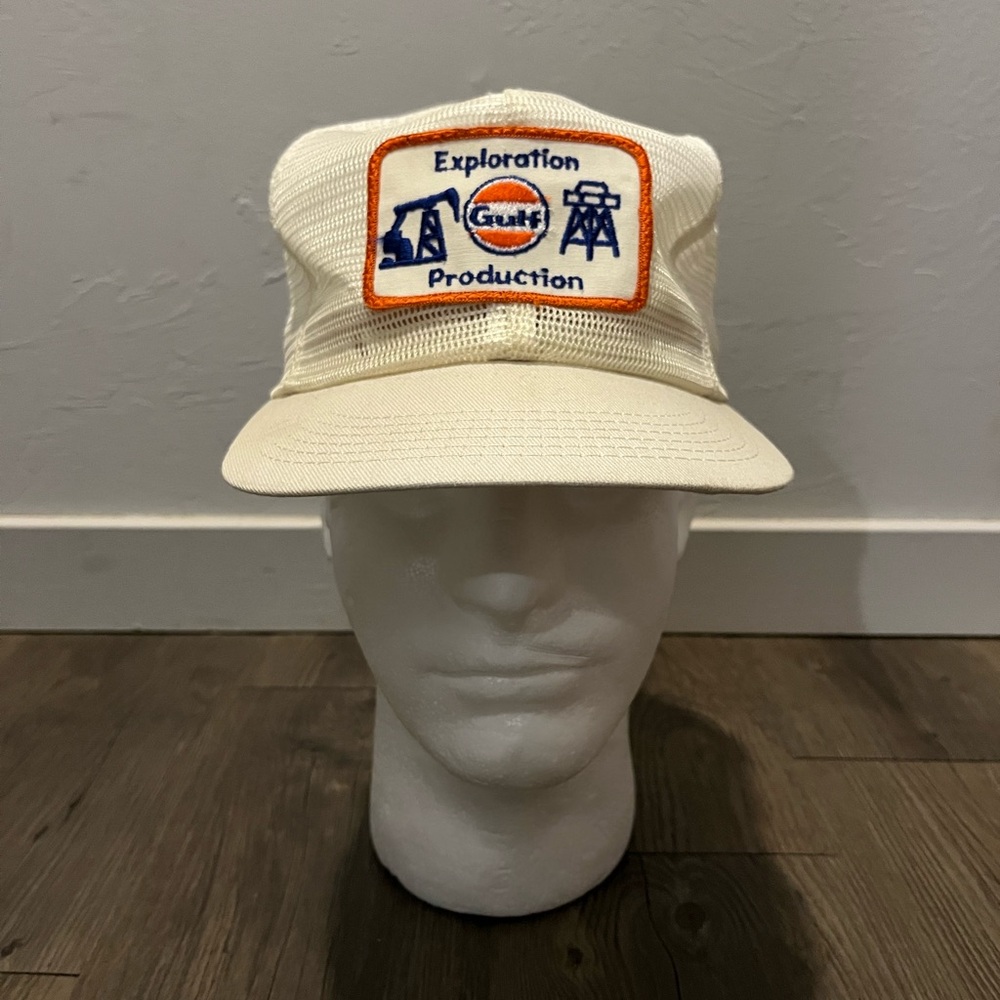 Vintage Gulf Trucker SnapBack